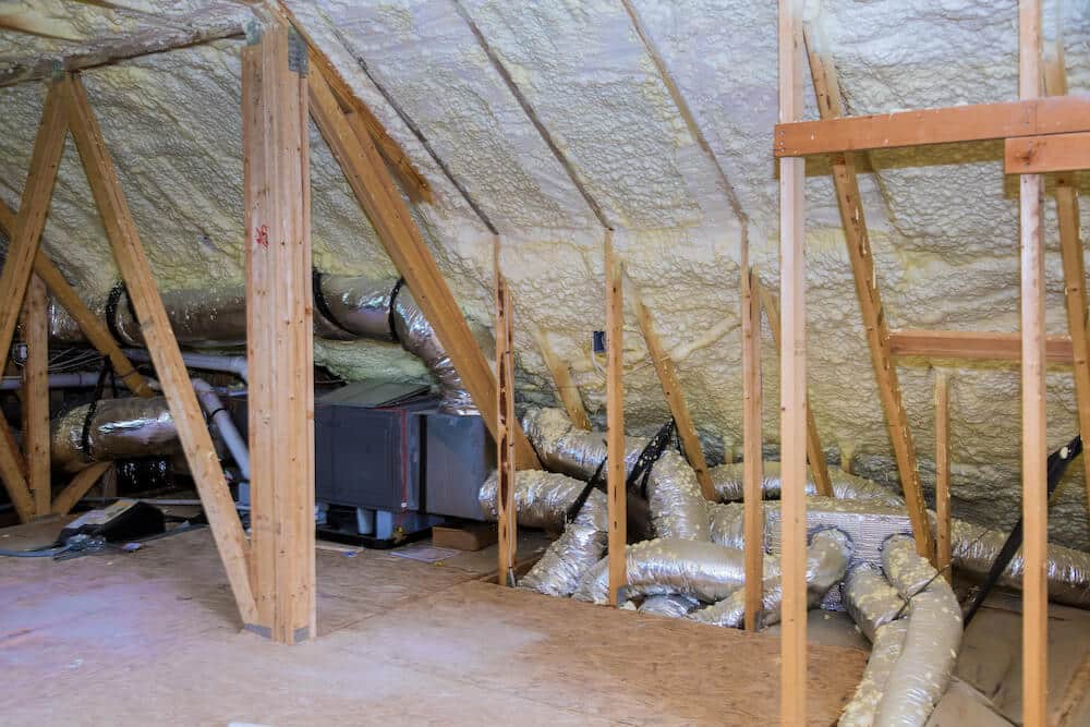 a properly insulated attic in san diego