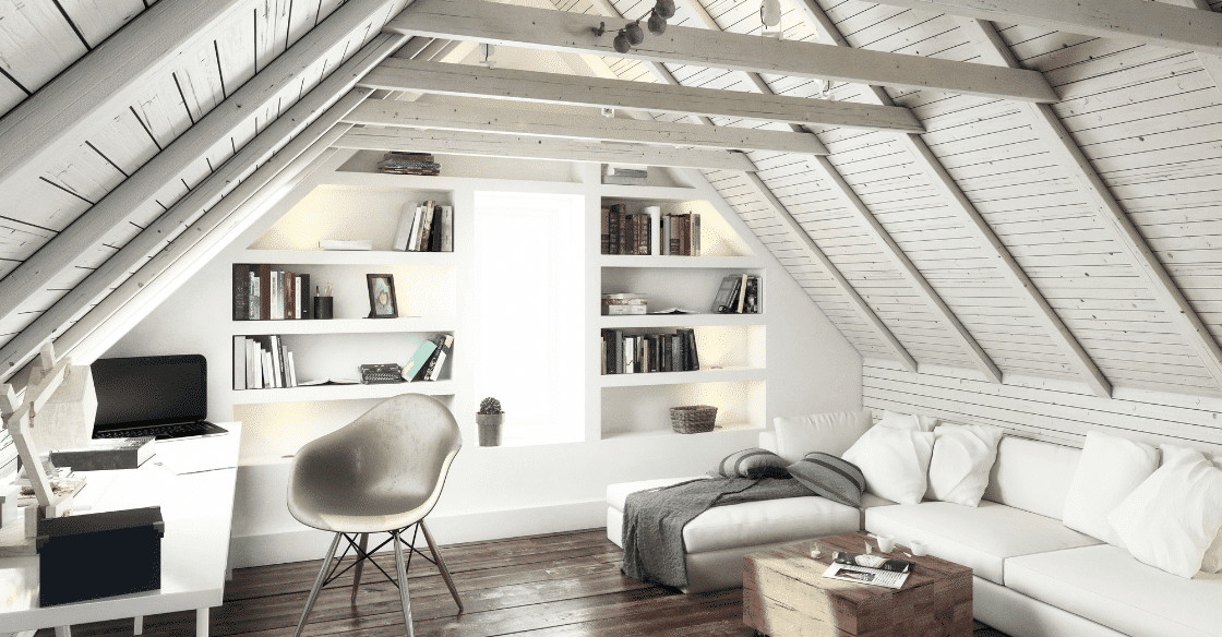 Attic Space with Modern Design