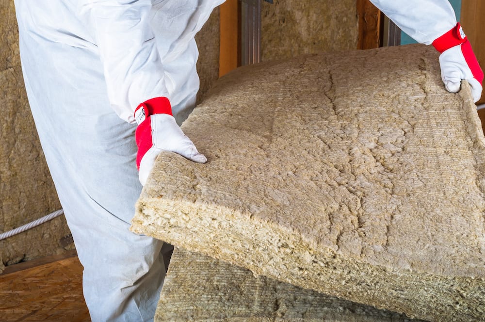 Inspector Holding Rockwool - Rock Wool Insulation Benefits graphic