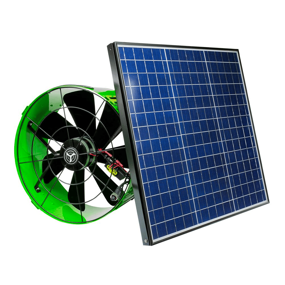 Solar Attic Fan Graphic